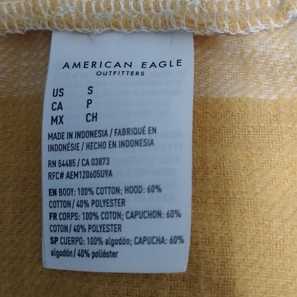 American Eagle button down hoodie size S - Picture 14 of 16